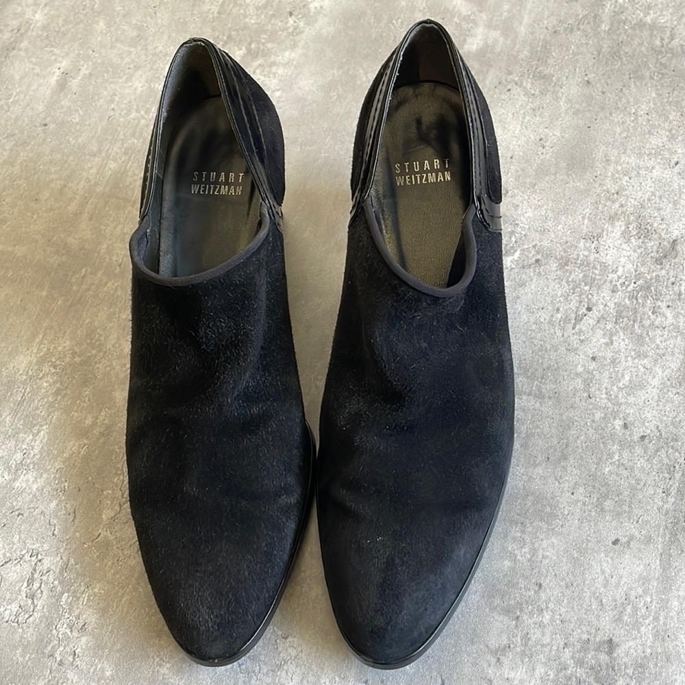 Vintage Stuart Weitzman Heels, shooties Black 7.5